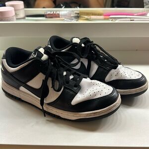 Slightly warn Nike Pandas